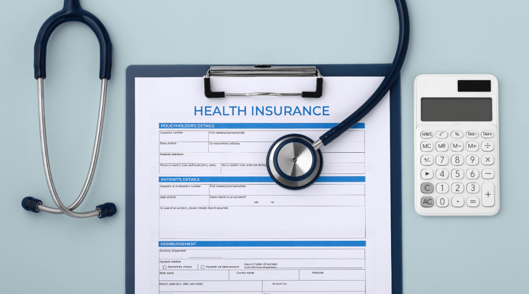 Health insurance paperwork
